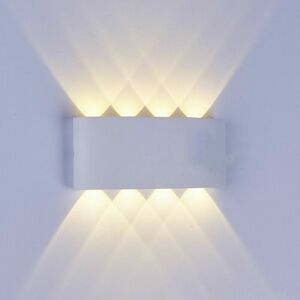 DEWDAT 8W Wall Light with Motion Sensor, 3000K Warm White Auto On/Off Switch, Light Sensor for Outdoor/Indoor Wall Light DEWDAT 8W Wall Light with Motion Sensor, 3000K Warm White Auto On/Off Switch, Light Sensor for Outdoor/Indoor Wall Light