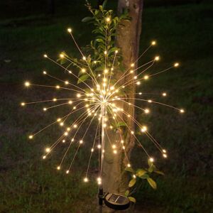 AlwaysH Solar Lights Outdoor Garden, 2 Pieces 120 LED Solar Fireworks, 8 Modes Solar Light Garland for Outdoor Garden Lawn Terrace Christmas AlwaysH Solar Lights Outdoor Garden, 2 Pieces 120 LED Solar Fireworks, 8 Modes Solar Light Garland for Outdoor Garden Lawn Terrace Christmas