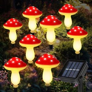 ALWAYSH Pieces Solar Mushroom Lights, Solar Lights for Outdoor Decoration, Solar Flower Lights, Outdoor Solar Garden Lights, Waterproof IP65, for Terrace, ALWAYSH Pieces Solar Mushroom Lights, Solar Lights for Outdoor Decoration, Solar Flower Lights, Outdoor Solar Garden Lights, Waterproof IP65, for Terrace,