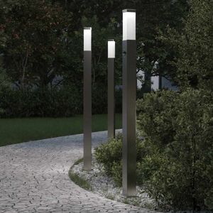 Bollard Lights with Sensor 3 pcs 110 cm Stainless Steel IP44 vidaXL Bollard Lights with Sensor 3 pcs 110 cm Stainless Steel IP44 vidaXL