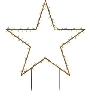 Christmas Light Decoration with Spikes Star 115 LEDs 85 cm vidaXL Christmas Light Decoration with Spikes Star 115 LEDs 85 cm vidaXL