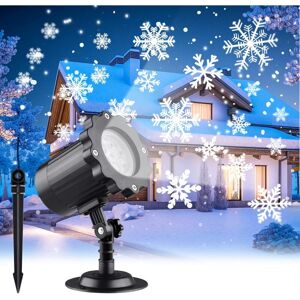 TINOR Christmas Snowflake Projector Lights,LED Projector Lamp, IP65 Waterproof,for Christmas,Xmas, Wedding, Party TINOR Christmas Snowflake Projector Lights,LED Projector Lamp, IP65 Waterproof,for Christmas,Xmas, Wedding, Party