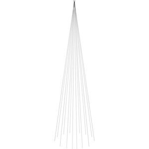 Christmas Tree on Flagpole Warm White 1134 LEDs 800 cm vidaXL Christmas Tree on Flagpole Warm White 1134 LEDs 800 cm vidaXL