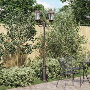 Vidaxl - Garden Light Pillar Bronze Aluminum 68 x 20 x 235 cm Vidaxl - Garden Light Pillar Bronze Aluminum 68 x 20 x 235 cm