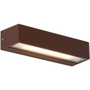 QAZQA Industrial Outdoor Wall Light Rust Brown Incl. led IP65 - Steph QAZQA Industrial Outdoor Wall Light Rust Brown Incl. led IP65 - Steph