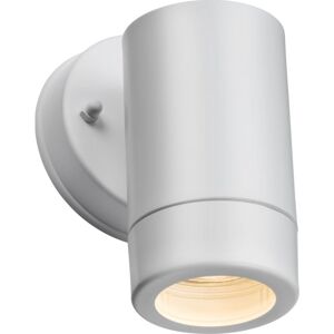 Eamon - 230V IP54 GU10 Polycarbonate Single Wall light - White - EA1W - Knightsbridge Eamon - 230V IP54 GU10 Polycarbonate Single Wall light - White - EA1W - Knightsbridge