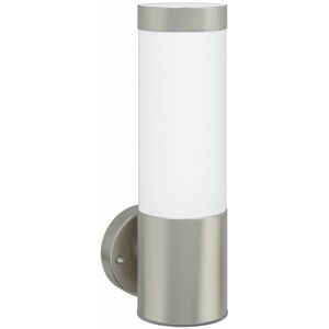 Outdoor Wall Light Silver 12 x 7.5 x 27 cm Stainless steel Vidaxl Outdoor Wall Light Silver 12 x 7.5 x 27 cm Stainless steel Vidaxl