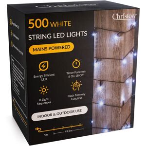 CHRISTOW Led Christmas String Lights with Timer CHRISTOW Led Christmas String Lights with Timer