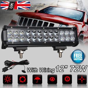 Dayplus - led Work Light Spot Flood Combo Beam Lamp 4x4 Van atv Offroad suv Truck 72W 12V Dayplus - led Work Light Spot Flood Combo Beam Lamp 4x4 Van atv Offroad suv Truck 72W 12V