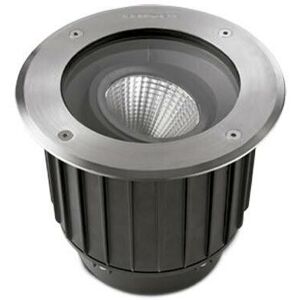 Leds-C4 Gea Outdoor LED Recessed Ground Uplight - Stainless Steel - 12.5cm - 995lm - 2700K - IP67 Leds-C4 Gea Outdoor LED Recessed Ground Uplight - Stainless Steel - 12.5cm - 995lm - 2700K - IP67