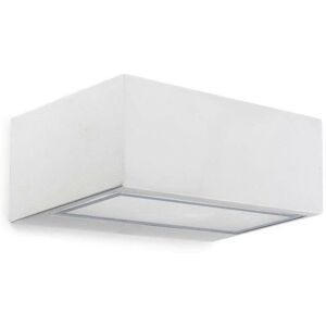 Leds-C4 Nemesis Aluminium White Wall Light - 1 Light Outdoor IP44 Leds-C4 Nemesis Aluminium White Wall Light - 1 Light Outdoor IP44