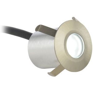 LITECRAFT Decking Plinth Recessed Light Satin Nickel 4 cm - Decking Light Kit LITECRAFT Decking Plinth Recessed Light Satin Nickel 4 cm - Decking Light Kit