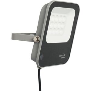 Litecraft - Dwight Flood Light 50 Watt led Outdoor Fitting With Solar Panel - Grey Litecraft - Dwight Flood Light 50 Watt led Outdoor Fitting With Solar Panel - Grey
