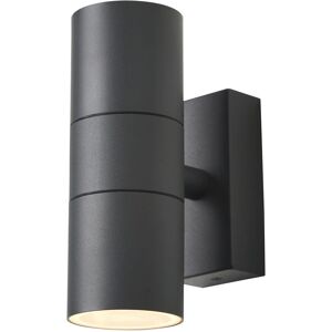 Litecraft Kenn Wall Light Outdoor Up & Down IP65 Rated Fitting - Anthracite Litecraft Kenn Wall Light Outdoor Up & Down IP65 Rated Fitting - Anthracite