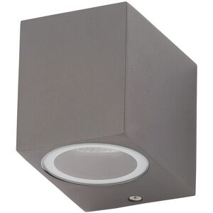 Litecraft - Richmond Wall Light Outdoor Up or Down Garden Fitting - Anthracite Litecraft - Richmond Wall Light Outdoor Up or Down Garden Fitting - Anthracite