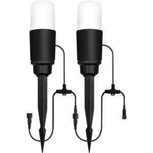 Litecraft - Sitka Pathway Light Kit 3W led IP65 Outdoor Fitting in Black - 2 Pack Litecraft - Sitka Pathway Light Kit 3W led IP65 Outdoor Fitting in Black - 2 Pack