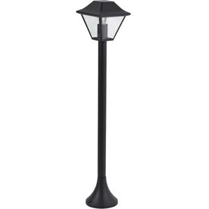 Beliani - Garden Bollard Light - Modern Pathway Lamp - 94cm Aluminum Black Beliani - Garden Bollard Light - Modern Pathway Lamp - 94cm Aluminum Black