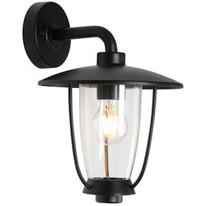 QAZQA Black Modern Outdoor Wall Light - Khana QAZQA Black Modern Outdoor Wall Light - Khana