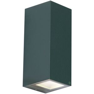 Qazqa - Modern Wall Lamp Dark Green 2-Lights GU10 70mm IP54 - Baleno Qazqa - Modern Wall Lamp Dark Green 2-Lights GU10 70mm IP54 - Baleno