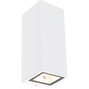 Qazqa Model AR70 Modern Wall Light White IP54 Qazqa Model AR70 Modern Wall Light White IP54