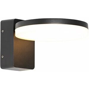 Qazqa Modern Outdoor Black LED Wall Light - IP54 - Esmee Qazqa Modern Outdoor Black LED Wall Light - IP54 - Esmee