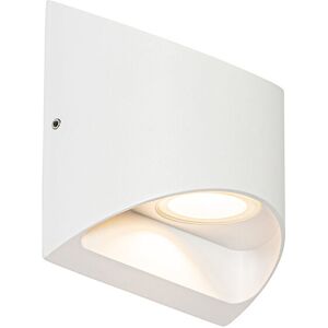 QAZQA Modern Outdoor Wall Light White Incl. led 2-Light IP54 - Mal QAZQA Modern Outdoor Wall Light White Incl. led 2-Light IP54 - Mal