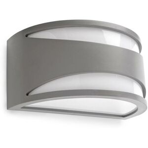 LEDS-C4 Napoli Outdoor Wall Light Grey IP65 E27 23W LEDS-C4 Napoli Outdoor Wall Light Grey IP65 E27 23W