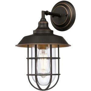 Westinghouse - One-Light Outdoor Wall Light Iron Hill Bronze Westinghouse - One-Light Outdoor Wall Light Iron Hill Bronze