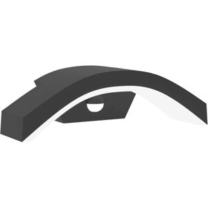 vidaXL Black Outdoor LED Wall Light with Sensor - Outdoor Lighting vidaXL Black Outdoor LED Wall Light with Sensor - Outdoor Lighting