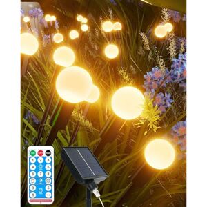MUMU Outdoor Solar Light, 4 in 1 Solar Garden Fireflies, 32 led Solar Garden Light with Remote Control, 8 Light Models, IP65 Waterproof, Automatic Timer, MUMU Outdoor Solar Light, 4 in 1 Solar Garden Fireflies, 32 led Solar Garden Light with Remote Control, 8 Light Models, IP65 Waterproof, Automatic Timer,