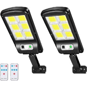 Longziming - Outdoor Solar Light, 6000LM led Solar Street Lights Floodlight Motion Sensor 3 Modes IP67 Waterproof for Garden, Garage, Yard, Stairs, Longziming - Outdoor Solar Light, 6000LM led Solar Street Lights Floodlight Motion Sensor 3 Modes IP67 Waterproof for Garden, Garage, Yard, Stairs,