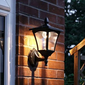 FESTIVE LIGHTS 34cm Solar Power Traditional led Lantern Wall Light Outdoor Garden Welcome Patio Decoration FESTIVE LIGHTS 34cm Solar Power Traditional led Lantern Wall Light Outdoor Garden Welcome Patio Decoration