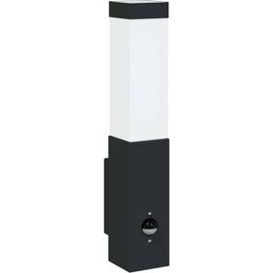 Outdoor Wall Light Black 10.5 x 6 x 35 cm Stainless steel Vidaxl Outdoor Wall Light Black 10.5 x 6 x 35 cm Stainless steel Vidaxl