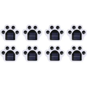 Pack of 8 Creative Bear Paw Shaped Solar Lamp, Outdoor Decoration, COOCHEER Underground LED Light - Warm Light Pack of 8 Creative Bear Paw Shaped Solar Lamp, Outdoor Decoration, COOCHEER Underground LED Light - Warm Light