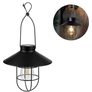 COAVAS Pearlstar Solar Lantern Outdoor Hanging Vintage Metal Lantern with Warm led Lights for Outdoor Garden Yard Patio Tree Decor Solar Landscape Lighting COAVAS Pearlstar Solar Lantern Outdoor Hanging Vintage Metal Lantern with Warm led Lights for Outdoor Garden Yard Patio Tree Decor Solar Landscape Lighting