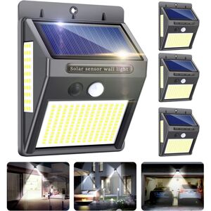 Elle Outdoor Solar Lamp Innosinpo 4 pcs 216 LED 1000 Lumens Outdoor Solar Light with Motion Sensor Wide Angle 300º Outdoor Solar Lighting Waterproof IP65 Elle Outdoor Solar Lamp Innosinpo 4 pcs 216 LED 1000 Lumens Outdoor Solar Light with Motion Sensor Wide Angle 300º Outdoor Solar Lighting Waterproof IP65