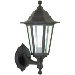 SAXBY LIGHTING Saxby Bayswater Outdoor Wall Lantern Black IP44 SAXBY LIGHTING Saxby Bayswater Outdoor Wall Lantern Black IP44