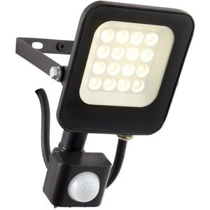 Saxby Lighting - Saxby Guard pir Override 10W IP65 10W Outdoor Flood Light Matt Black Paint Saxby Lighting - Saxby Guard pir Override 10W IP65 10W Outdoor Flood Light Matt Black Paint