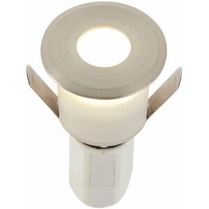 SAXBY LIGHTING Saxby Hades led Outdoor Recessed Ground Decking Light Satin Nickel Effect Plate 4000K IP67 SAXBY LIGHTING Saxby Hades led Outdoor Recessed Ground Decking Light Satin Nickel Effect Plate 4000K IP67