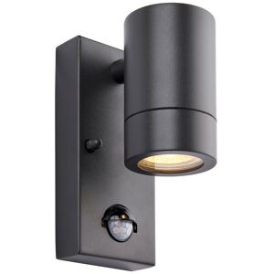 Saxby Lighting - Saxby Palin pir Outdoor Down Wall Lamp Anthracite Grey IP44 Saxby Lighting - Saxby Palin pir Outdoor Down Wall Lamp Anthracite Grey IP44