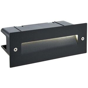 Saxby Lighting - Saxby Seina - Integrated led Outdoor Recessed Wall Light Textured Black, Frosted IP44 Saxby Lighting - Saxby Seina - Integrated led Outdoor Recessed Wall Light Textured Black, Frosted IP44