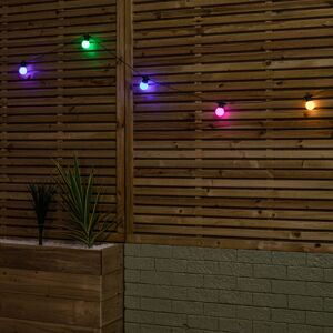 Samuel Alexander - Set of 20 Indoor Outdoor Connectable Party Festoon Lights with Multi-Coloured LEDs Samuel Alexander - Set of 20 Indoor Outdoor Connectable Party Festoon Lights with Multi-Coloured LEDs