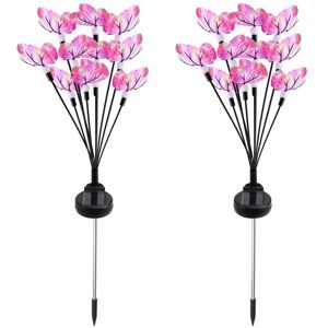 TLILY Solar Butterfly Firefly Lights Led Outdoor Waterproof Lawn Garden Decoration Landscape 10-Light TLILY Solar Butterfly Firefly Lights Led Outdoor Waterproof Lawn Garden Decoration Landscape 10-Light