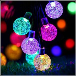 HOOPZI Solar Fairy Lights Outdoor Waterproof, 20LED Solar Garden Lights, 8 Mode 5M Indoor/Outdoor Solar String Lights for Garden Patio Yard Home Christmas HOOPZI Solar Fairy Lights Outdoor Waterproof, 20LED Solar Garden Lights, 8 Mode 5M Indoor/Outdoor Solar String Lights for Garden Patio Yard Home Christmas