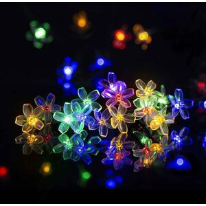 COOCHEER Solar Flower String Lights, 2 Pack 23 Feet Solar String Lights, 50 LEDs Each, Solar String Lights for Yard, Garden, Tree, Fence, Christmas, Party, COOCHEER Solar Flower String Lights, 2 Pack 23 Feet Solar String Lights, 50 LEDs Each, Solar String Lights for Yard, Garden, Tree, Fence, Christmas, Party,