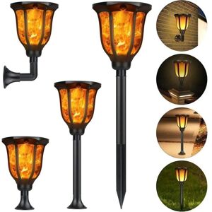 WOIYIC Solar Garden Lights, Outdoor Solar Garden Light IP65 Waterproof Solar Torch Flames Lamp for Decor, Garden, Patio, Paths 1 Pack Garden Lamp WOIYIC Solar Garden Lights, Outdoor Solar Garden Light IP65 Waterproof Solar Torch Flames Lamp for Decor, Garden, Patio, Paths 1 Pack Garden Lamp