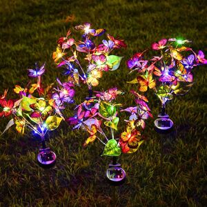 REDROAD Solar Garden Lights, Solar Butterfly Lights Outdoor, 2 Modes, Waterproof, Landscape Lighting, Path Lights, Garden Decor, Wedding, Christmas, Lawn, REDROAD Solar Garden Lights, Solar Butterfly Lights Outdoor, 2 Modes, Waterproof, Landscape Lighting, Path Lights, Garden Decor, Wedding, Christmas, Lawn,