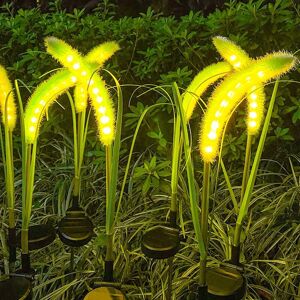 REDROAD Solar Garden Reed Light Strip, IP65 Waterproof, Suitable for Lawn, Driveway, Patio, Balcony, Landscape Decoration (3/9 LED Pack) REDROAD Solar Garden Reed Light Strip, IP65 Waterproof, Suitable for Lawn, Driveway, Patio, Balcony, Landscape Decoration (3/9 LED Pack)