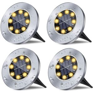 SJQKA Solar Ground Lights, Waterproof Solar Garden Lights, Upgraded Outdoor Garden Lights, Bright Ground Lights, Garden Lights for Pathways, Patios, Decks, SJQKA Solar Ground Lights, Waterproof Solar Garden Lights, Upgraded Outdoor Garden Lights, Bright Ground Lights, Garden Lights for Pathways, Patios, Decks,