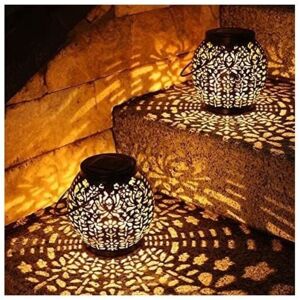 WOIYIC Solar Lantern Outdoor, 2 Pack LED Solar Garden Lights, IP65 Waterproof Warm White Powered Hanging Lantern for Patio, Deck, Yard, Lawn, Table, Party, WOIYIC Solar Lantern Outdoor, 2 Pack LED Solar Garden Lights, IP65 Waterproof Warm White Powered Hanging Lantern for Patio, Deck, Yard, Lawn, Table, Party,